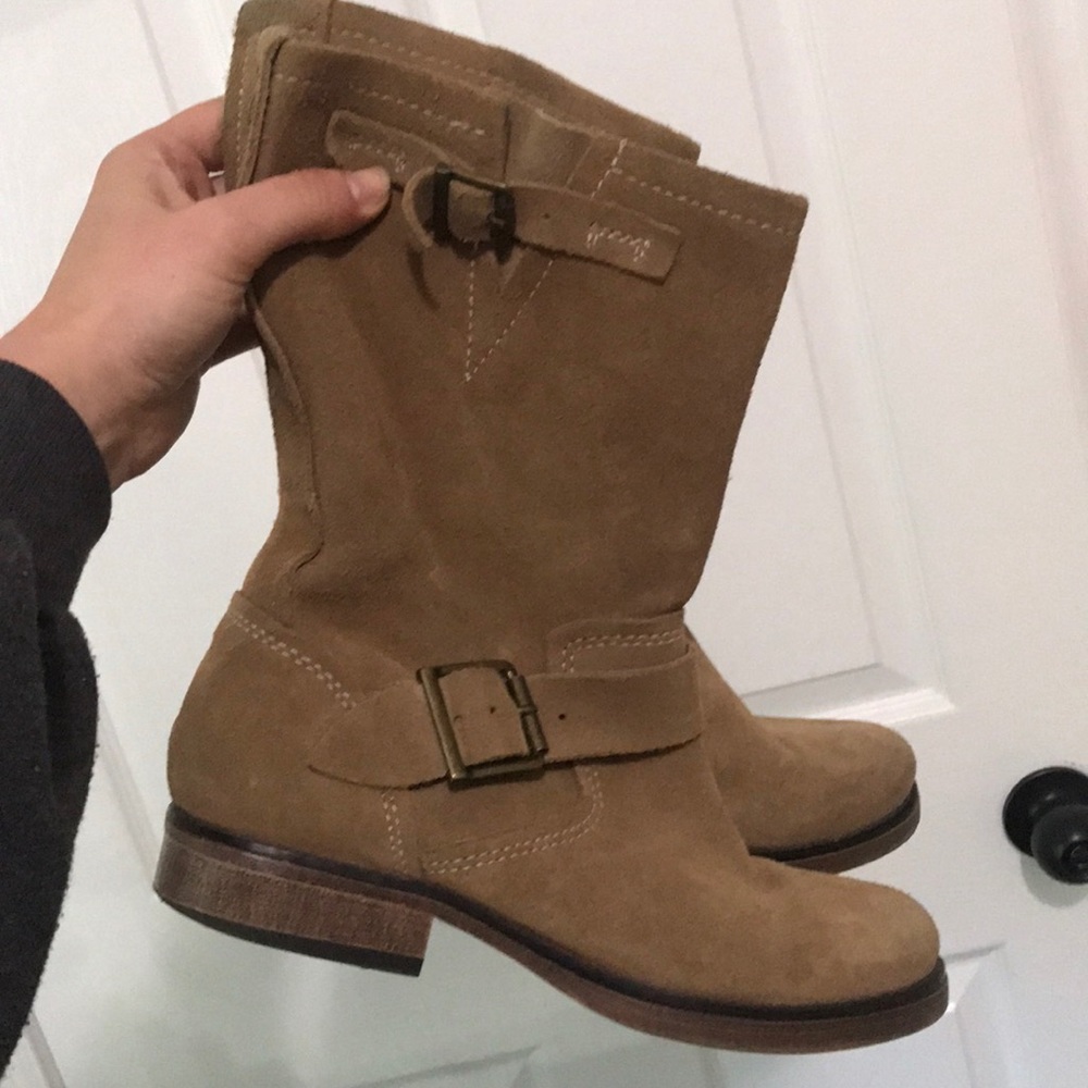 Suede Boots